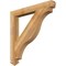 Ekena Millwork Funston Arts & Crafts Rough Sawn Bracket, Western Red Cedar, 4"W x 36"D x 36"H BKT04X36X36FST03RWR - alternate 1